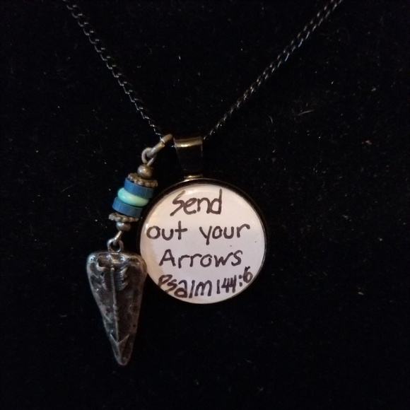 Miranda's Paparazzi Style Jewelry - Psalm 144:6 Necklace Miranda's Paparazzi Style Jewelry - Psalm 144:6 Necklace
